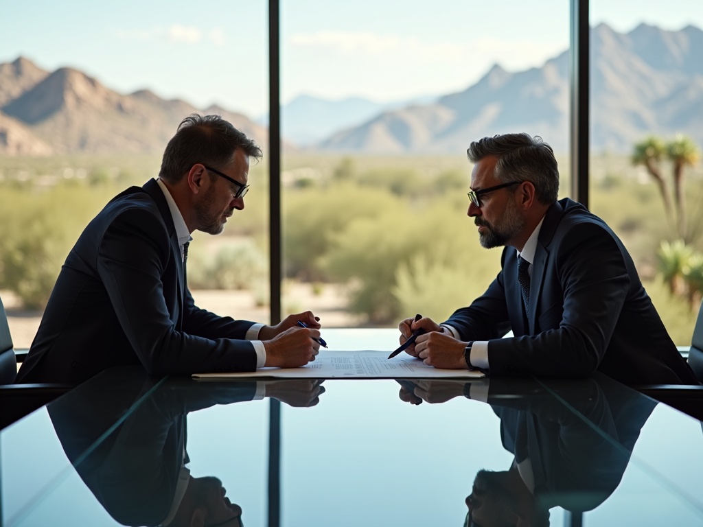 A cybersecurity professional reviewing a network security dashboard, representing a security first approach for startups in the Phoenix metro area