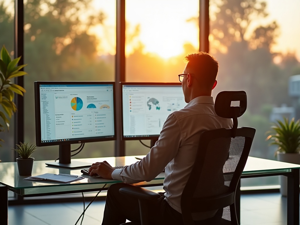 What SOC 2 Compliance Actually Requires — and How to Know If You Need It A cybersecurity consultant reviewing what does SOC 2 compliance require documentation on security dashboards in a modern Scottsdale office