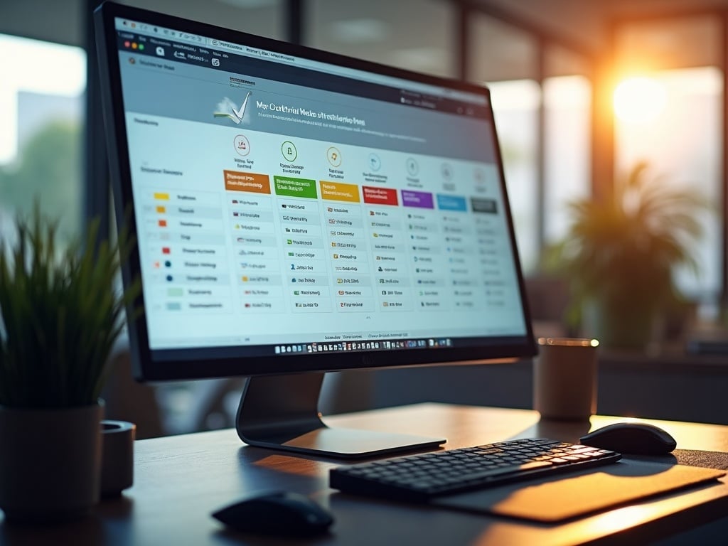 What a Cybersecurity Maturity Assessment Reveals That a Basic Scan Misses A cybersecurity professional reviewing an arizona cybersecurity maturity assessment dashboard on dual monitors in a modern Scottsdale office