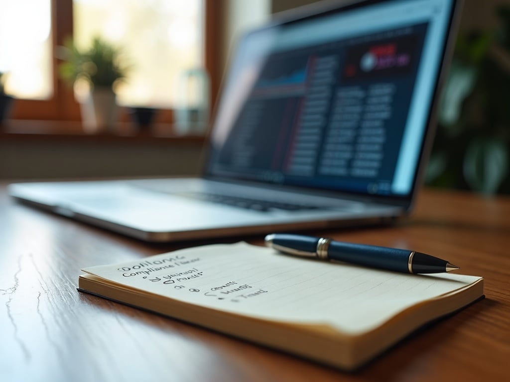 What GLBA Actually Requires of Financial Advisors and Accounting Firms Handling Client Data A cybersecurity advisor reviewing GLBA compliance documents at a modern office — illustrating what is glba and who does it apply to for financial firms