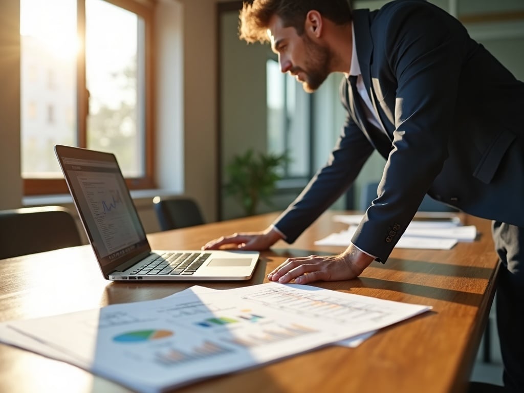 a senior cybersecurity engineer reviewing network security dashboards in a data center — the kind of hands-on long term cybersecurity partnership work delivers in