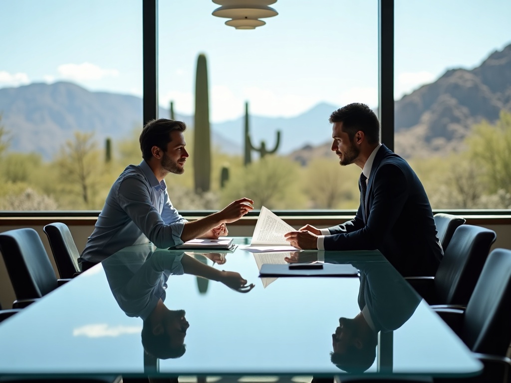 is my current it provider really securing my network — A cybersecurity engineer reviewing live network security dashboards in a Phoenix-area data center — illustrating the question of whether your current IT provider is really securing your network