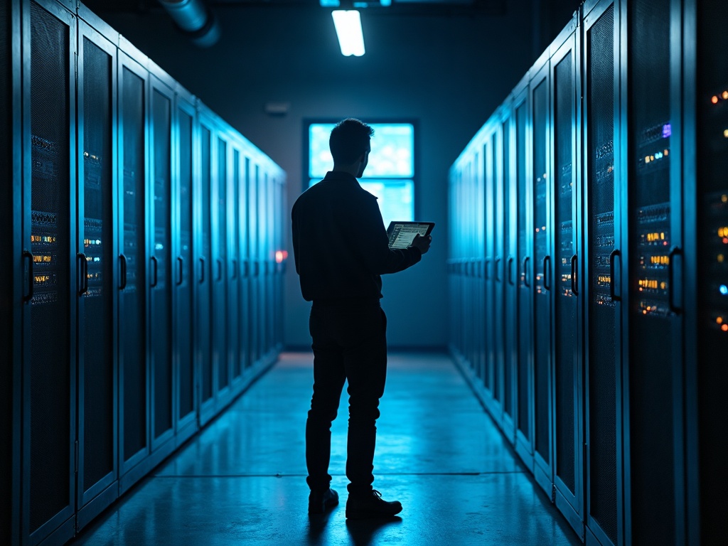 How to Secure Legacy Industrial Equipment That Was Never Designed to Be Connected A cybersecurity engineer auditing a legacy SCADA historian server — part of a structured approach to how to secure legacy industrial equipment in manufacturing facilities