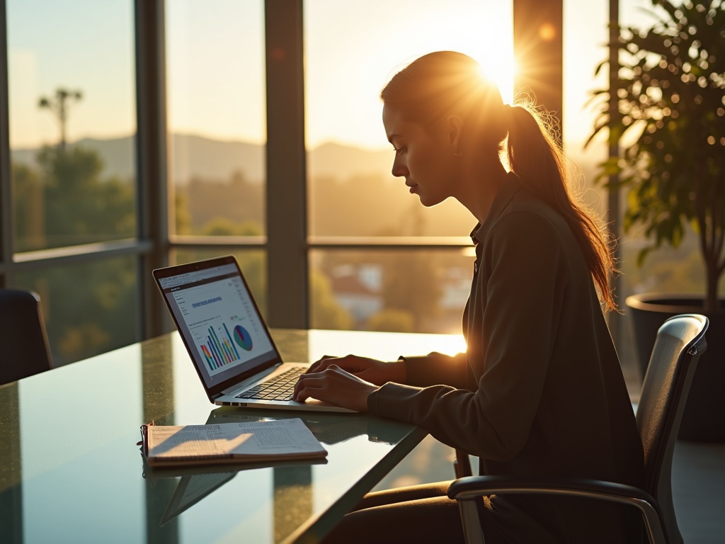 How to Explain Cybersecurity Risk to Your Board Without Losing the Room A cybersecurity architect presenting how to explain cybersecurity risk to your board metrics on a dashboard to an executive board in a modern Phoenix-area conference room
