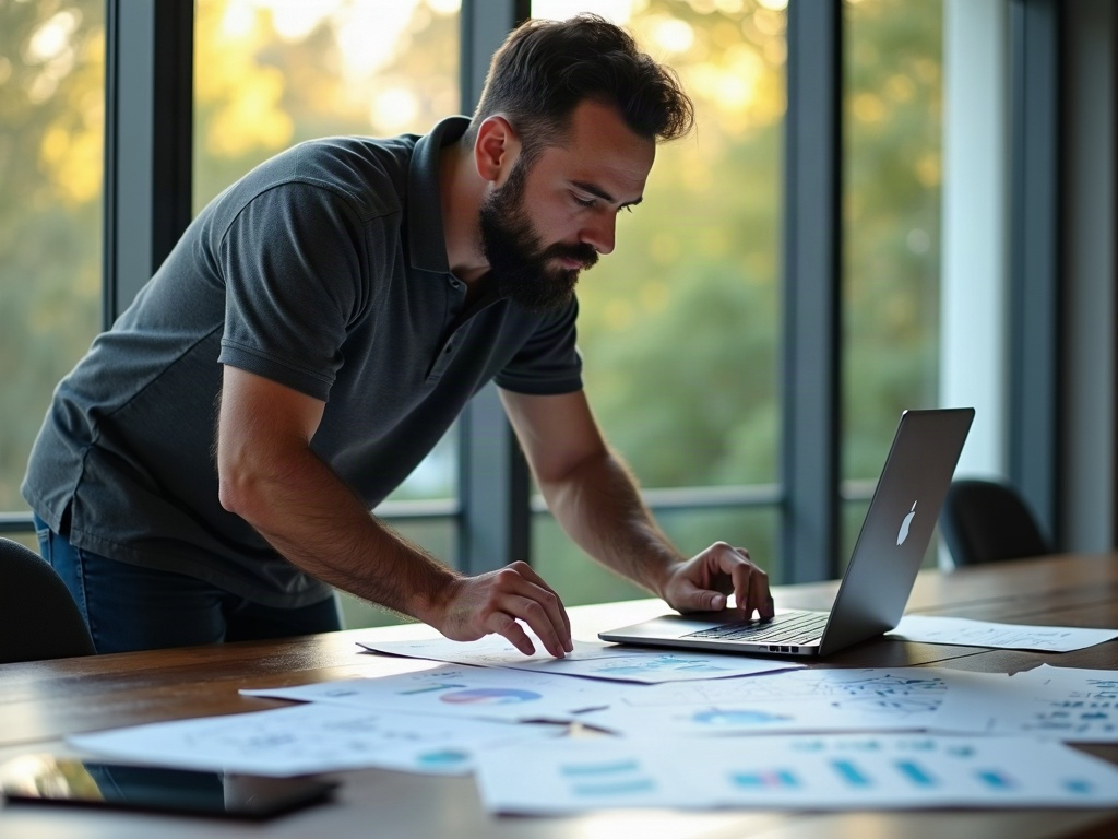 End-of-Life Software: The Security Risk Hiding in Plain Sight on Your Network A cybersecurity engineer reviewing network infrastructure in a server room, assessing end of life software security risks across connected business systems