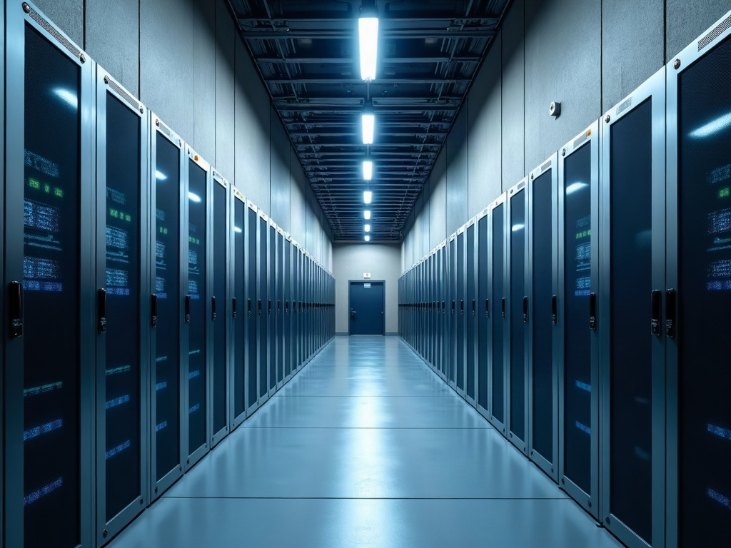 A cybersecurity professional reviewing live network threat dashboards as part of a data breach prevention strategy in a modern Scottsdale office